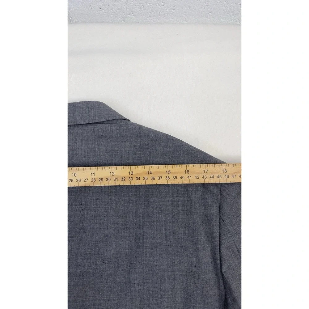 Brooks Brothers Men's Gray  Wool Regent Blazer 40R  And Classic Pants Set 34x37